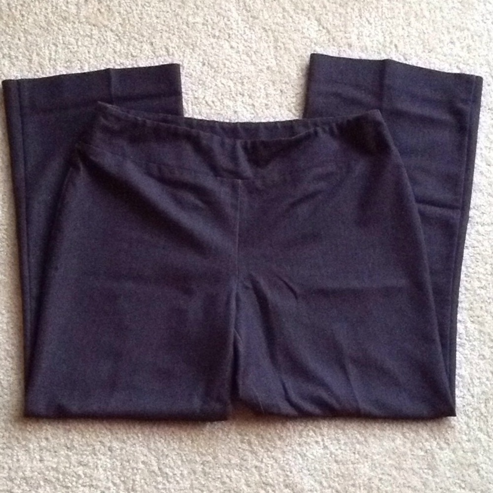 Julie Mitchell Charcoal  Gray Slacks